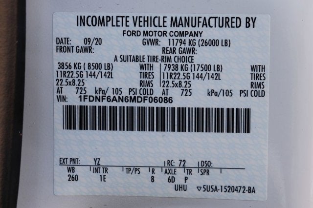 2021 Ford F-650SD Base