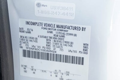 2016 Ford F-650SD Base