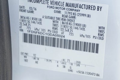 2016 Ford F-650SD Base