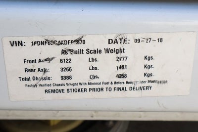 2019 Ford F-650SD Base