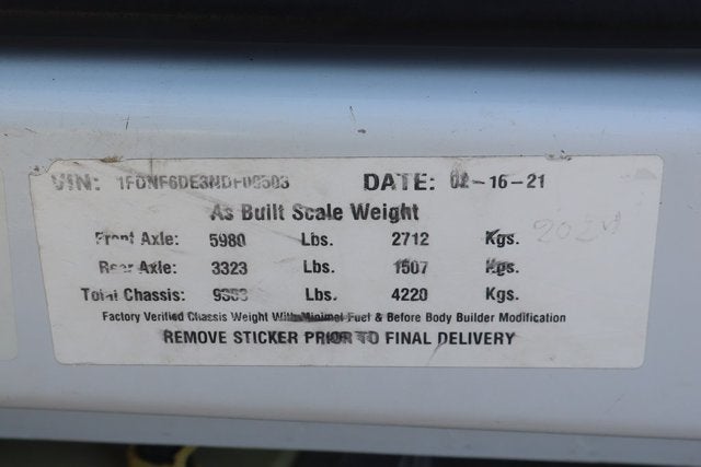 2022 Ford F-650SD Base