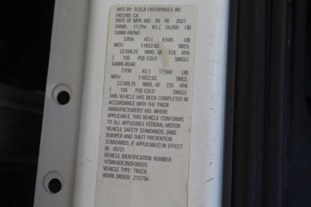 2022 Ford F-650SD Base