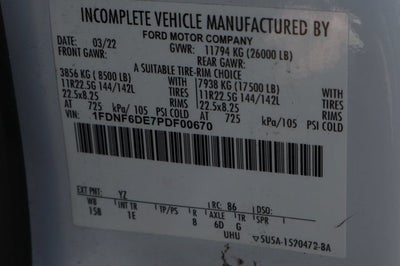 2023 Ford F-650SD Base