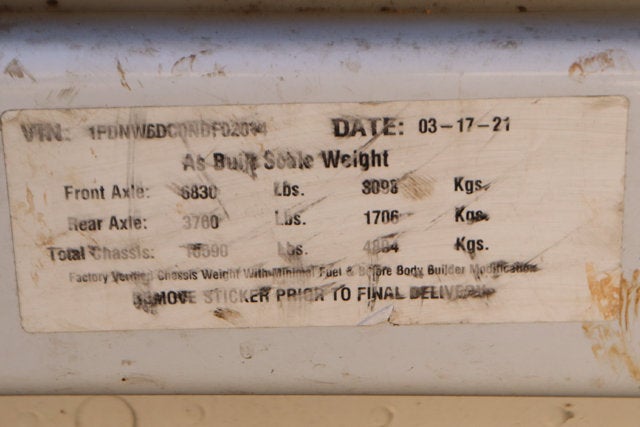 2022 Ford F-650SD Base