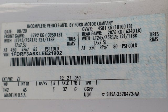 2020 Ford F-350SD XL