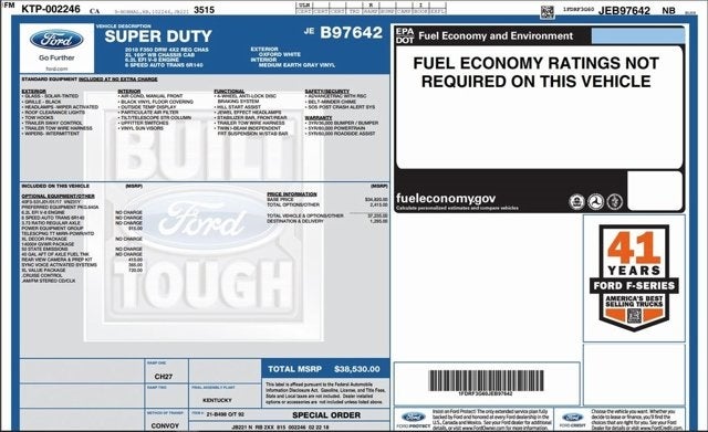 2018 Ford F-350SD XL