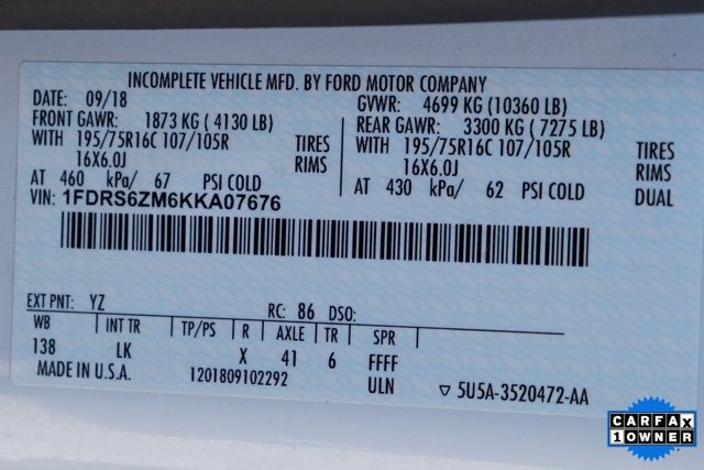 2019 Ford Transit-350 Base