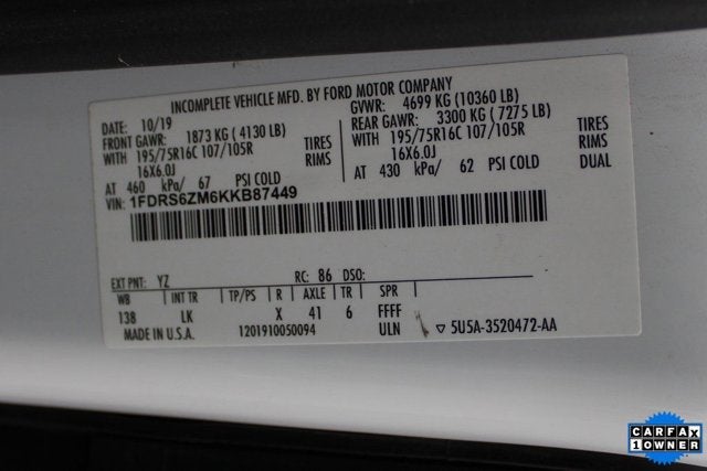 2019 Ford Transit-350 Base