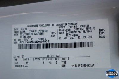 2021 Ford F-450SD XL