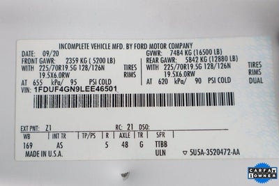 2020 Ford F-450SD XL