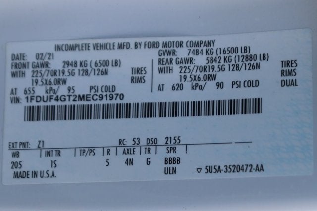 2021 Ford F-450SD XL