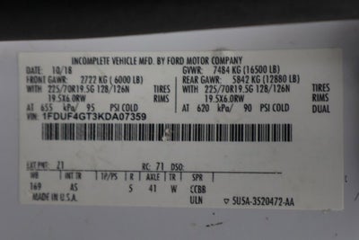 2019 Ford F-450SD XL