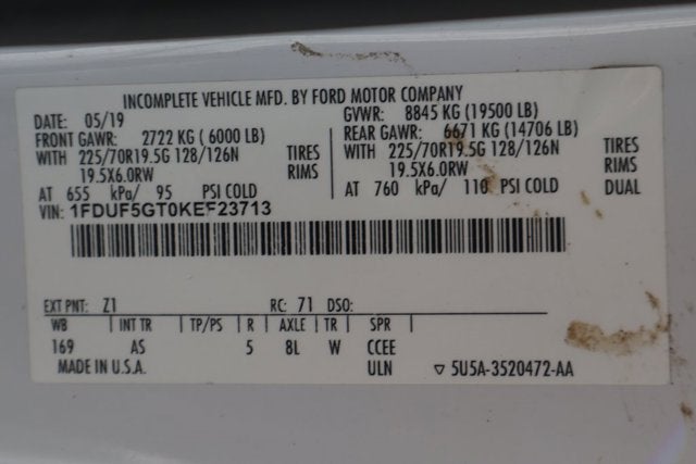 2019 Ford F-550SD XL