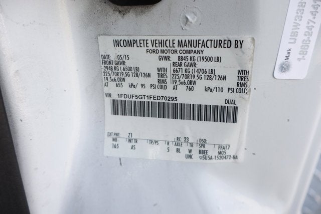 2015 Ford F-550SD XL