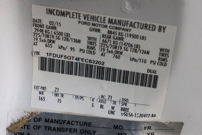 2015 Ford F-550SD XL