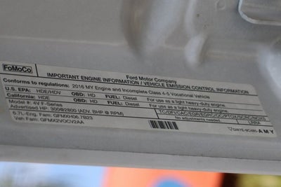 2016 Ford F-550 Regular Duty Chassis