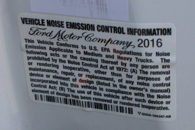 2016 Ford F-550 Regular Duty Chassis