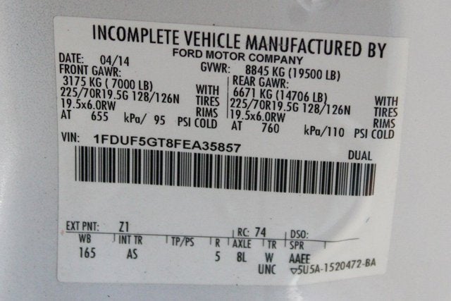 2015 Ford F-550SD XL