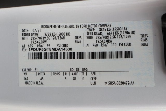 2021 Ford F-550SD XL