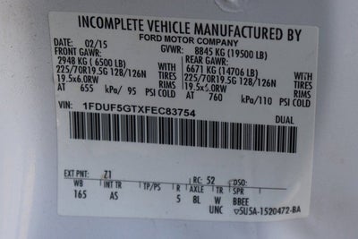 2015 Ford F-550SD XL