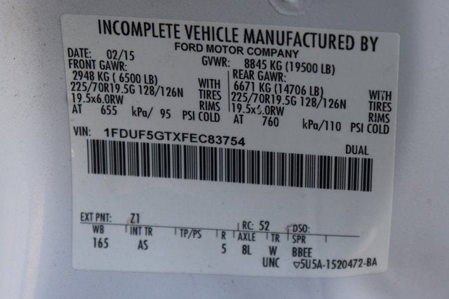 2015 Ford F-550SD XL