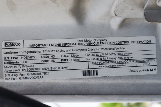 2016 Ford F-550SD XL