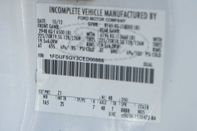 2012 Ford F-550SD XL