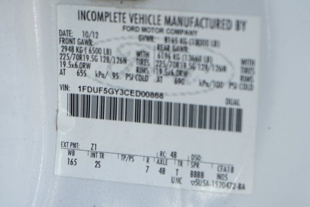 2012 Ford F-550SD XL