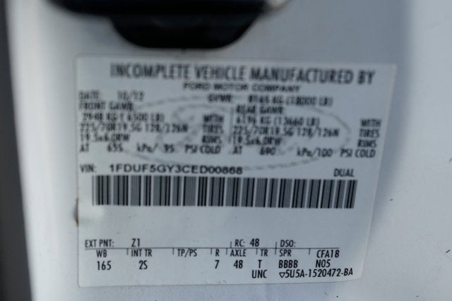 2012 Ford F-550SD XL