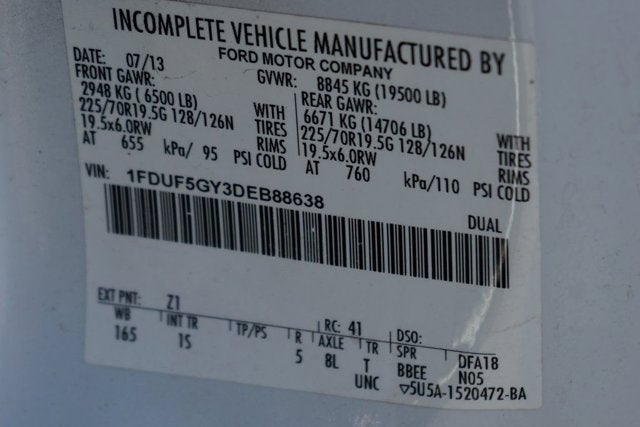 2013 Ford F-550SD XL