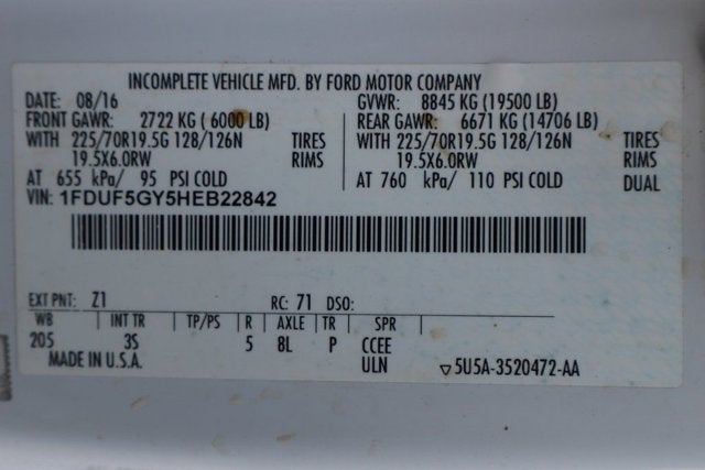 2017 Ford F-550SD XLT