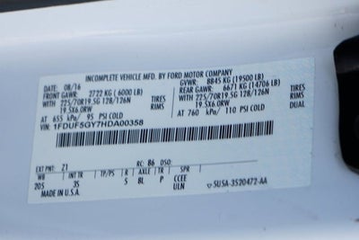 2017 Ford F-550SD XLT