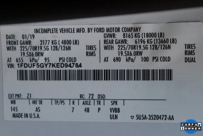 2019 Ford F-550SD XL