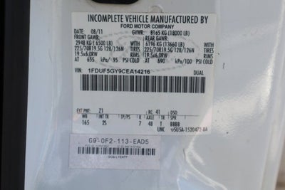 2012 Ford F-550SD XL