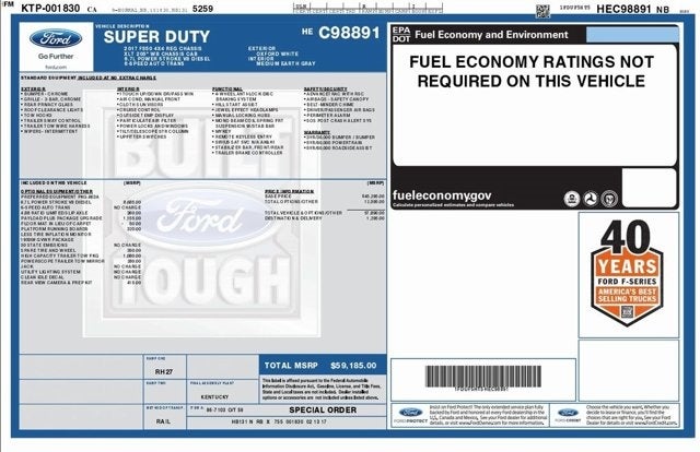 2017 Ford F-550SD XLT