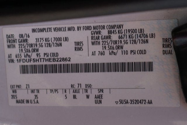 2017 Ford F-550SD XLT