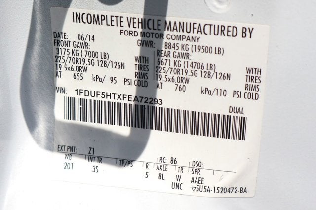 2015 Ford F-550SD XLT
