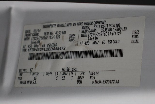 2014 Ford E-350SD Base