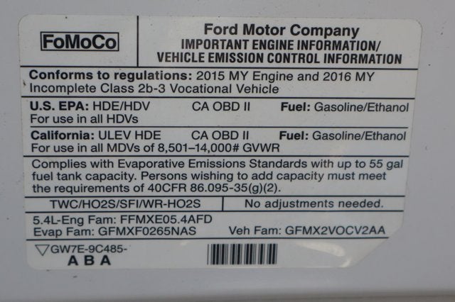 2016 Ford E-350SD Base