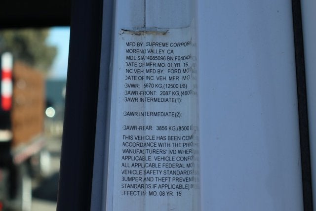 2016 Ford E-350SD Base