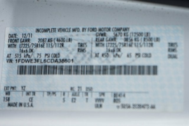 2012 Ford E-350SD Base