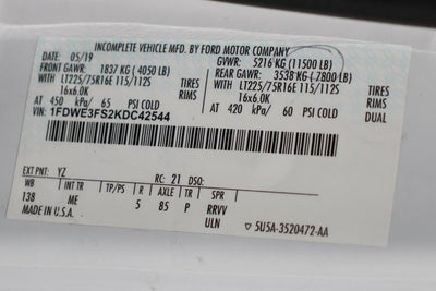 2019 Ford E-350SD Base