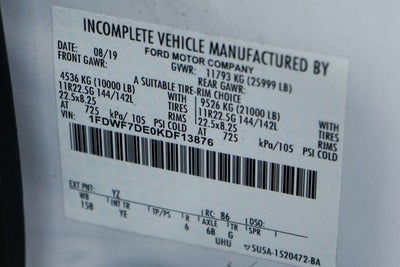 2019 Ford F-750SD Base