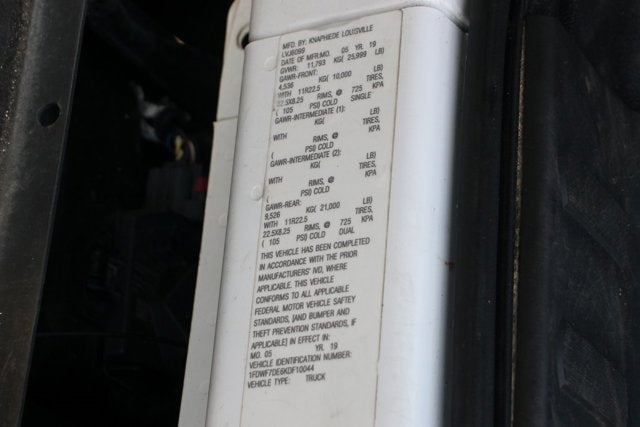 2019 Ford F-750SD Base