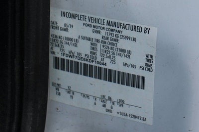 2019 Ford F-750SD Base