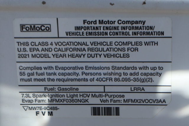 2022 Ford E-Series Cutaway Base
