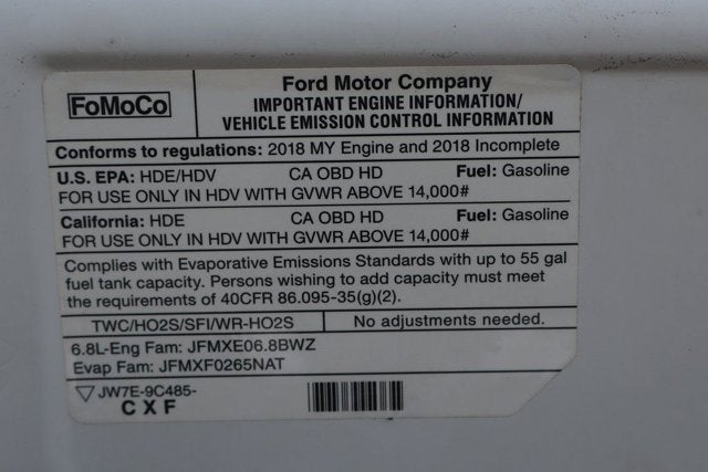 2018 Ford E-450SD Base