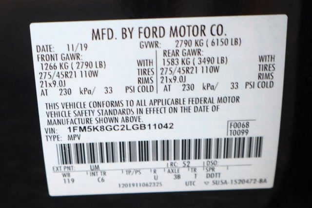 2020 Ford Explorer ST