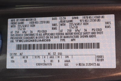 2025 Ford Escape Active