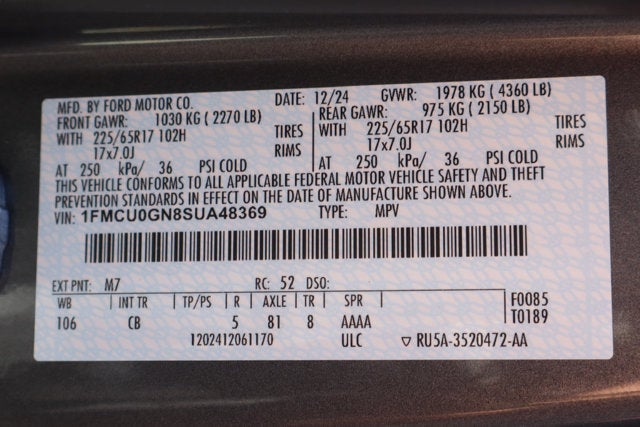 2025 Ford Escape Active